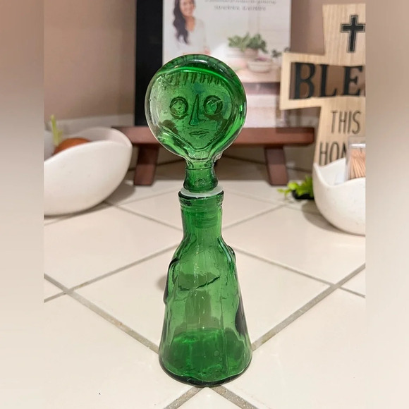 VTG MCM Kosta Boda Erik Hoglund DECANTER BOTTLE - Picture 5 of 6